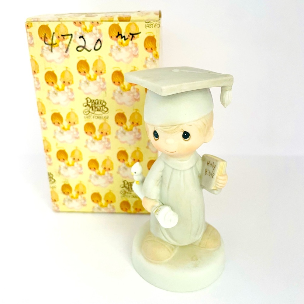 Precious Moments Graduation Figurine The Lord Bless You and Keep You